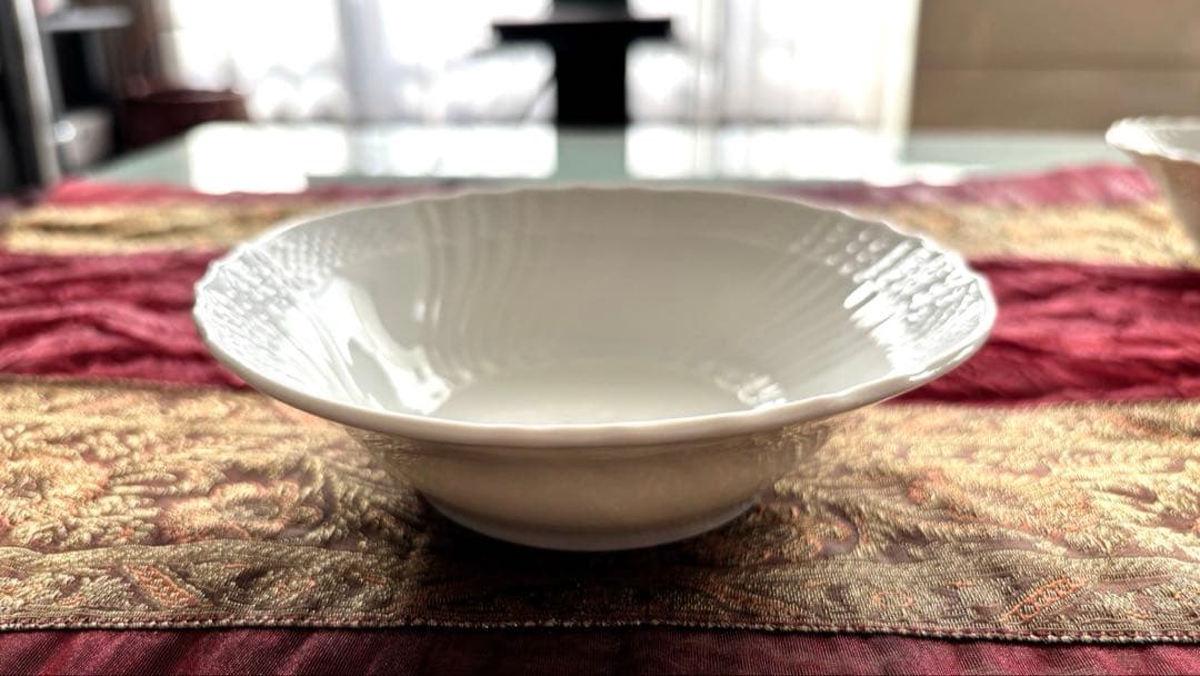 新品　リチャードジノリ ベッキオホワイト フルーツソーサー 15cm 4枚