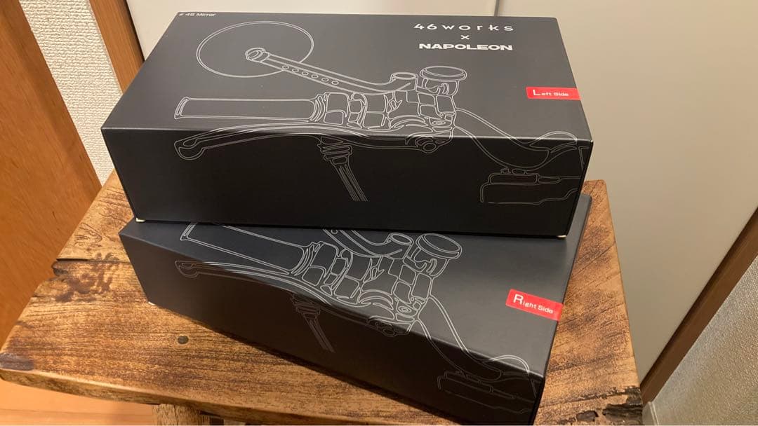 タナックス ナポレオン NA-018 左右セット 46ミラー