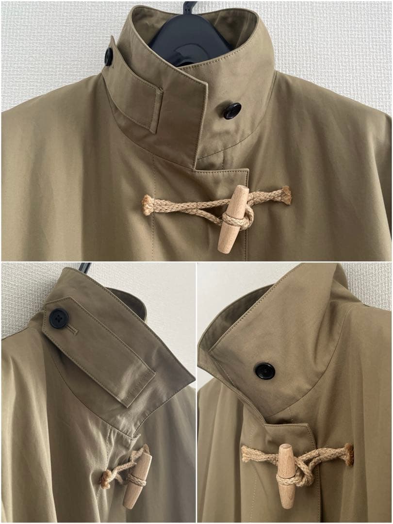 美品2025マーガレットハウエル コート コットン撥水 ウールライナー付 13万