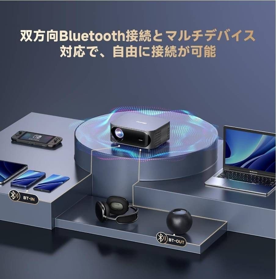 iSinbox プロジェクター Netflix/YouTube/Prime