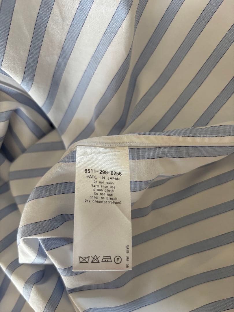 DRAWER⭐️コットン　シャツ⭐️ストライプ