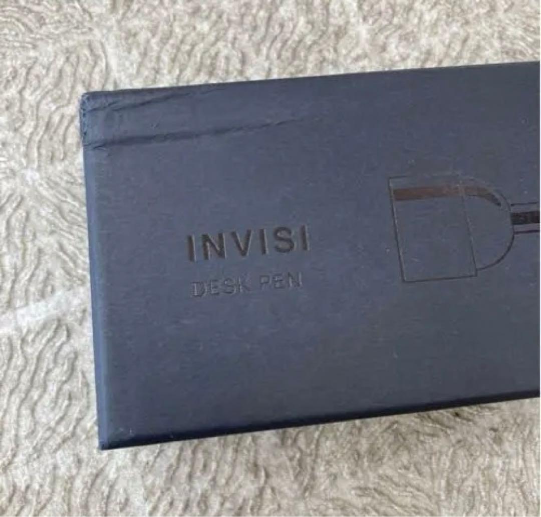 INVISI インビジ デスクペン ブラックブラス rcube アールキューブ
