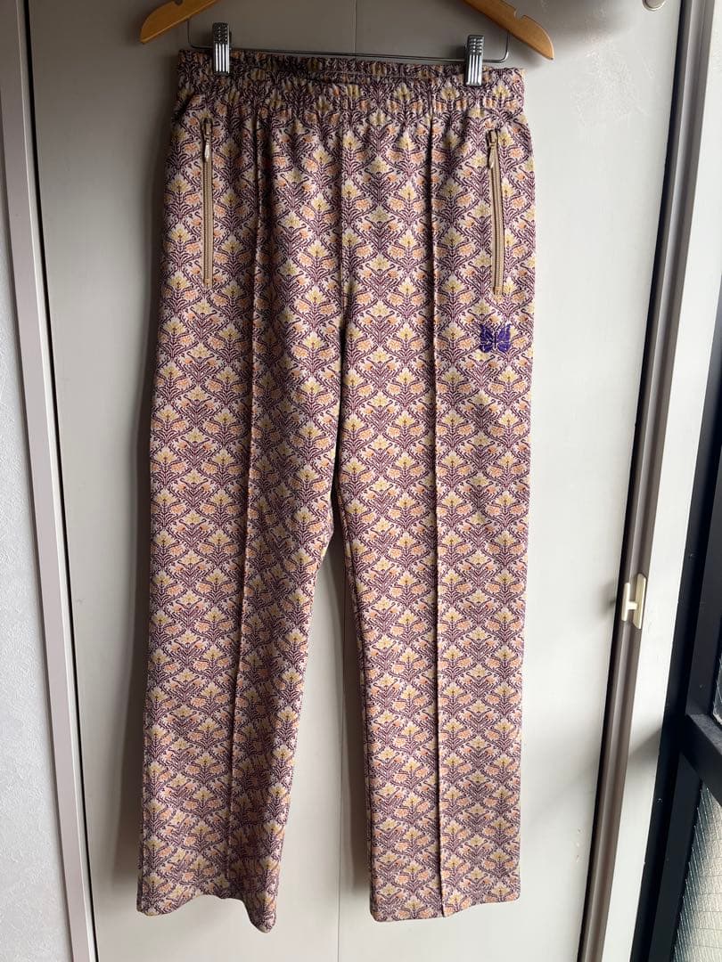 パンツ Needles poly jacquard track pants