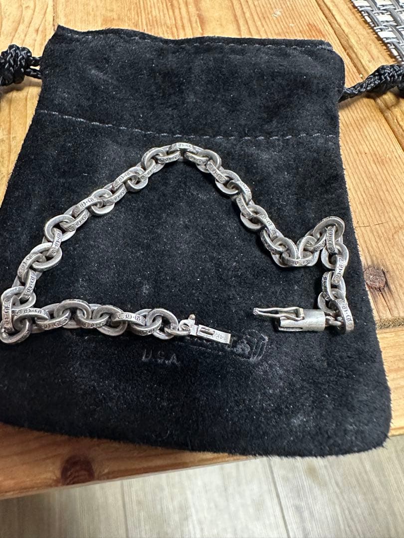 クロムハーツ ペーパーチェーンブレスレット正規品