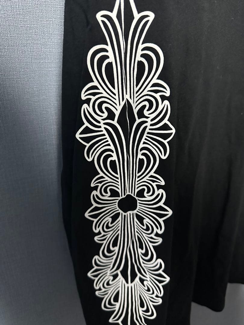 Chrome Hearts フローラルロングtシャツ