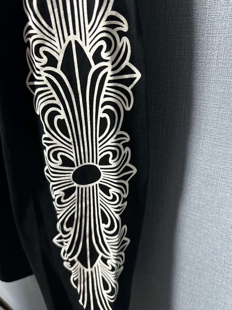 Chrome Hearts フローラルロングtシャツ