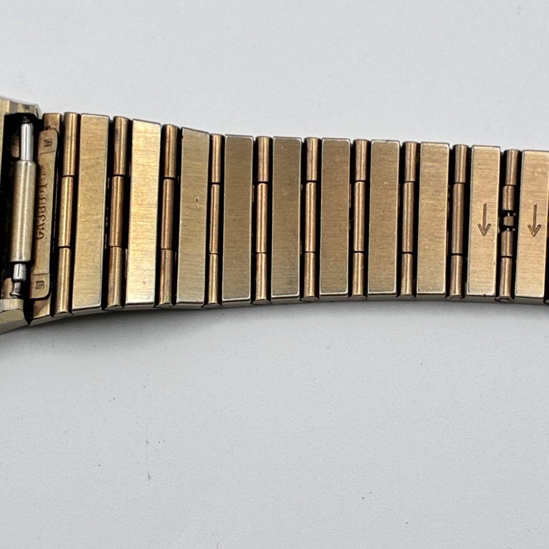 SEIKO セイコー　ドルチェ　腕時計　クォーツウォッチ　スクエア　ゴールド