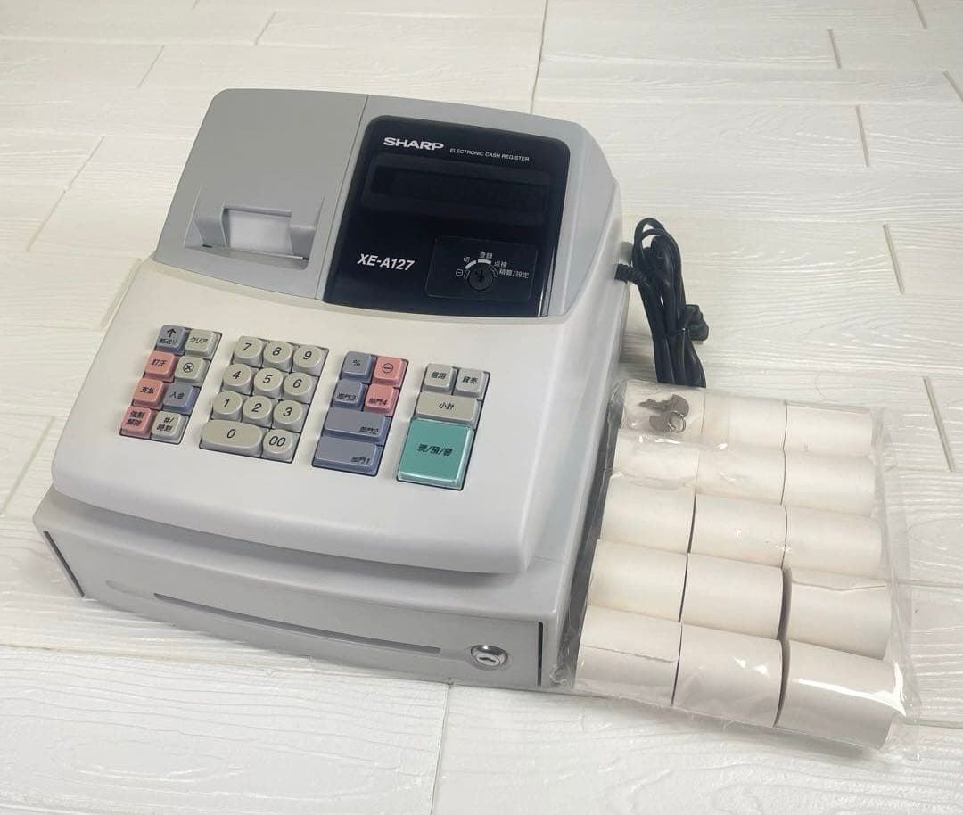 SHARP 電子レジスタ XE-A127-H