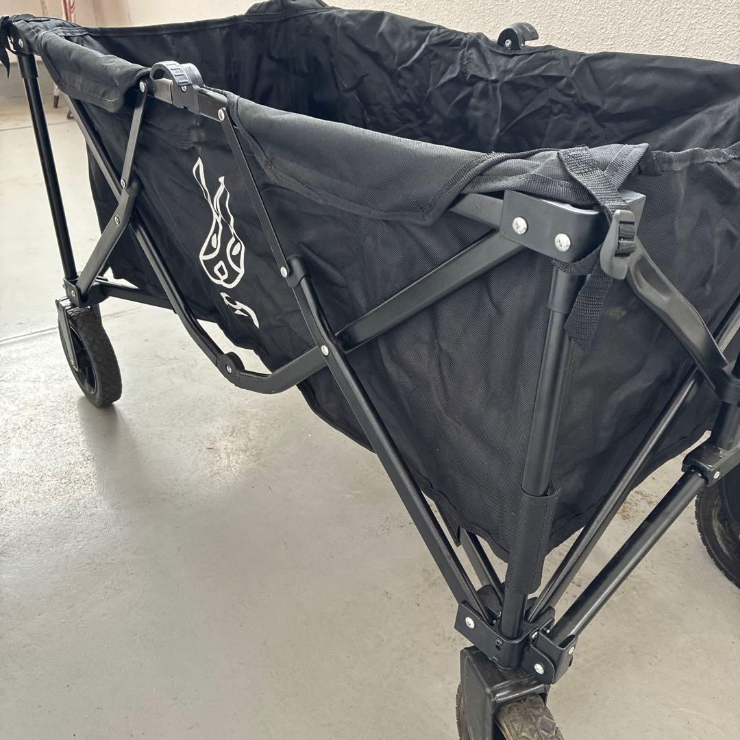 DOD フォールディングキャリーワゴン 黒