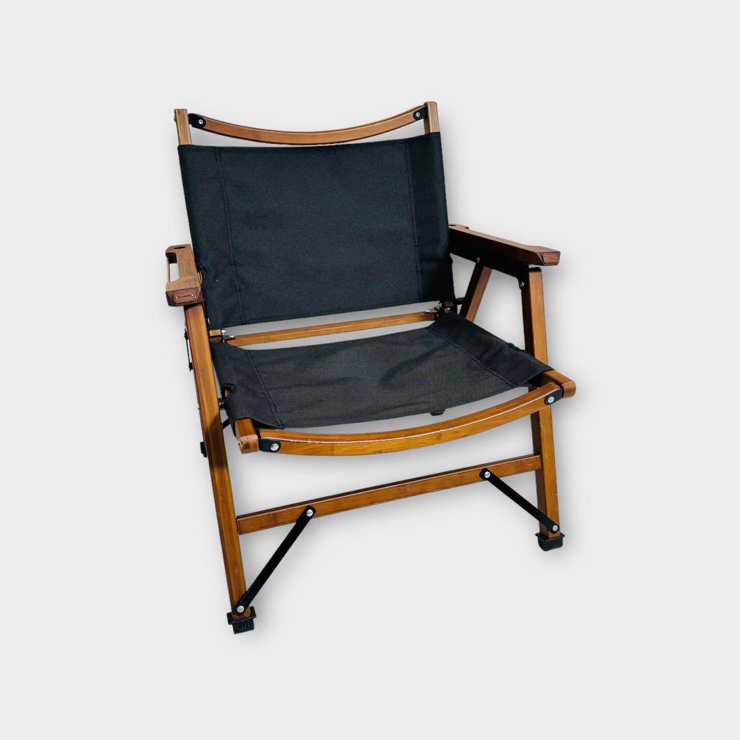 6850.クイックキャンプ チェア カスタム ブラック