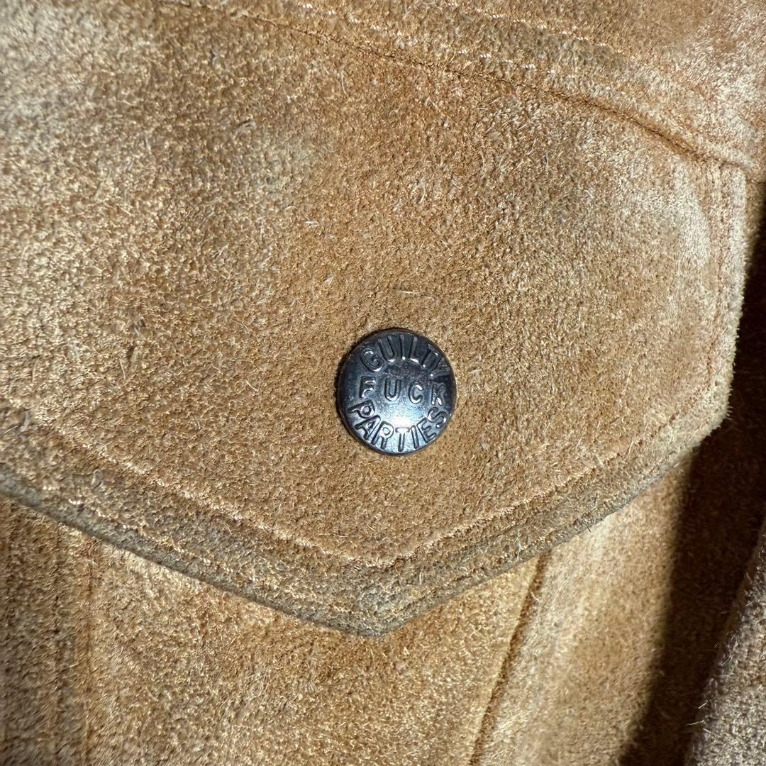 ⭐️希少⭐️ワコマリア スウェードトラッカージャケット 日本製 L〜XL相当 非売品