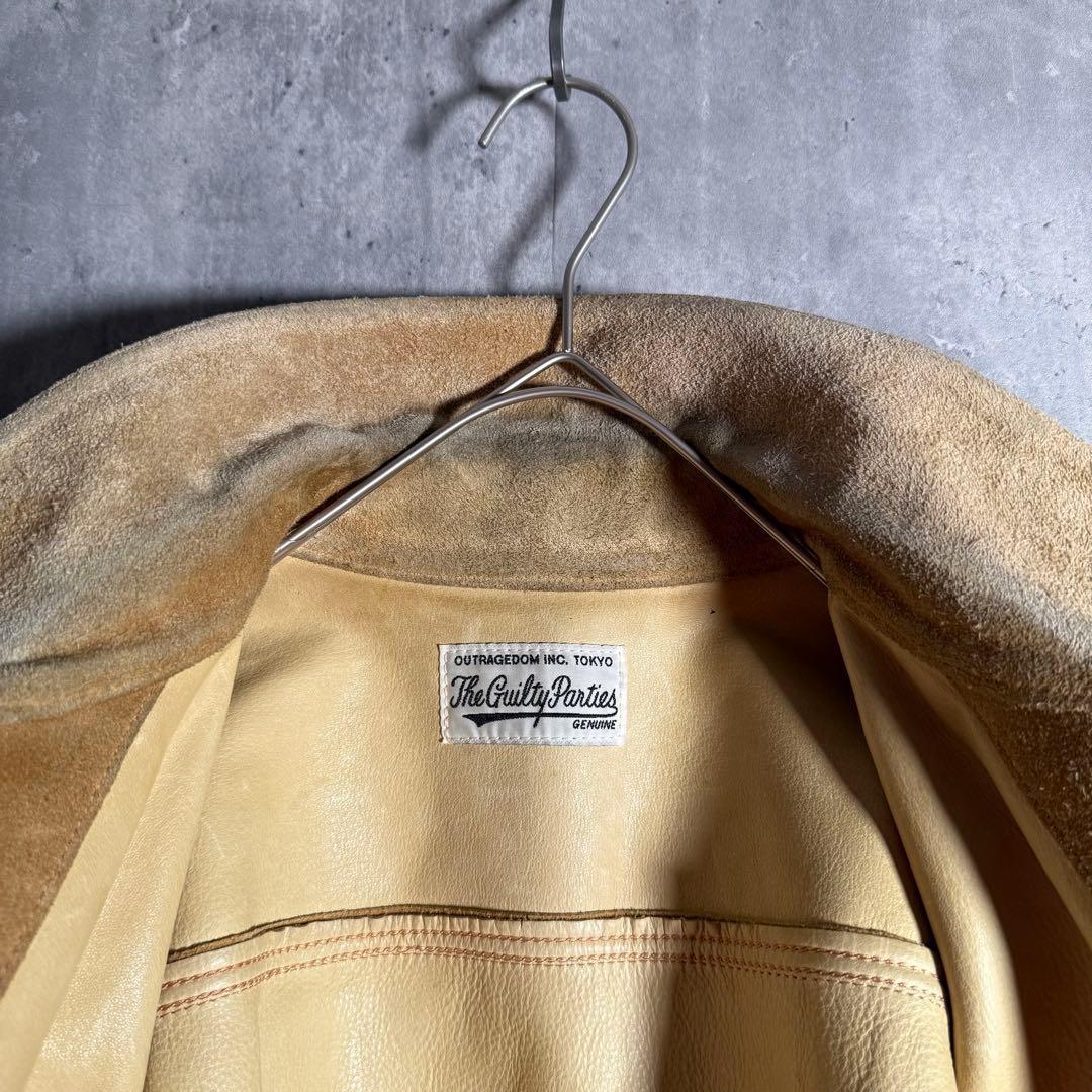 ⭐️希少⭐️ワコマリア スウェードトラッカージャケット 日本製 L〜XL相当 非売品