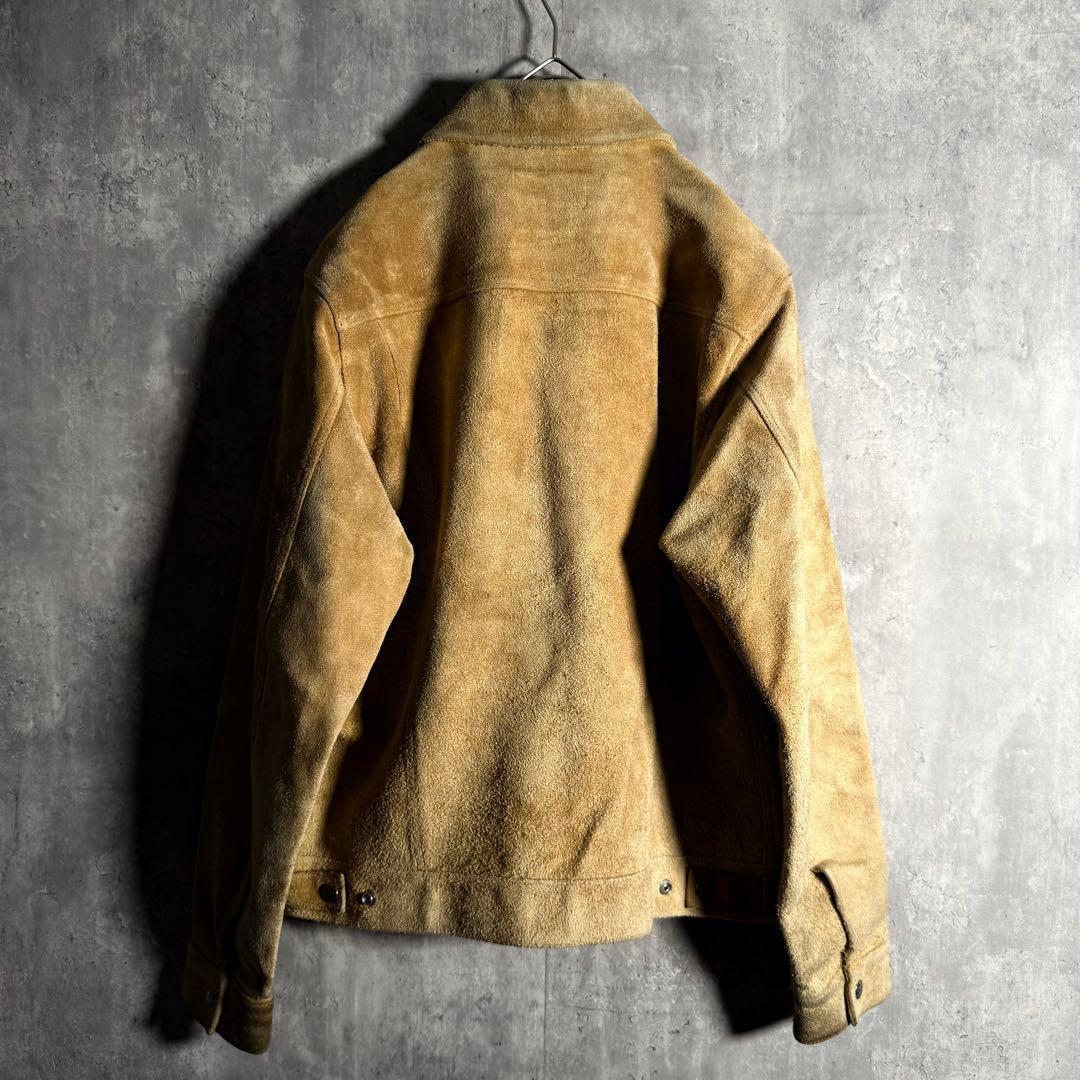 ⭐️希少⭐️ワコマリア スウェードトラッカージャケット 日本製 L〜XL相当 非売品