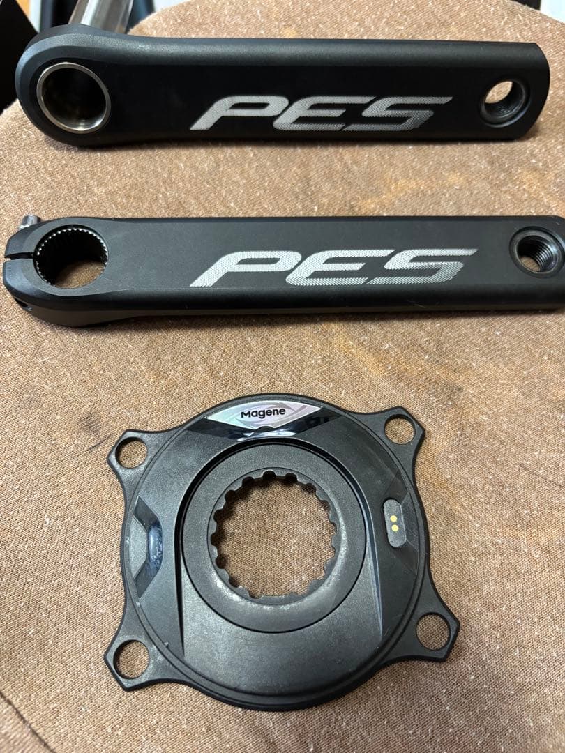 PES Magene p515 パワーメーター 165mm