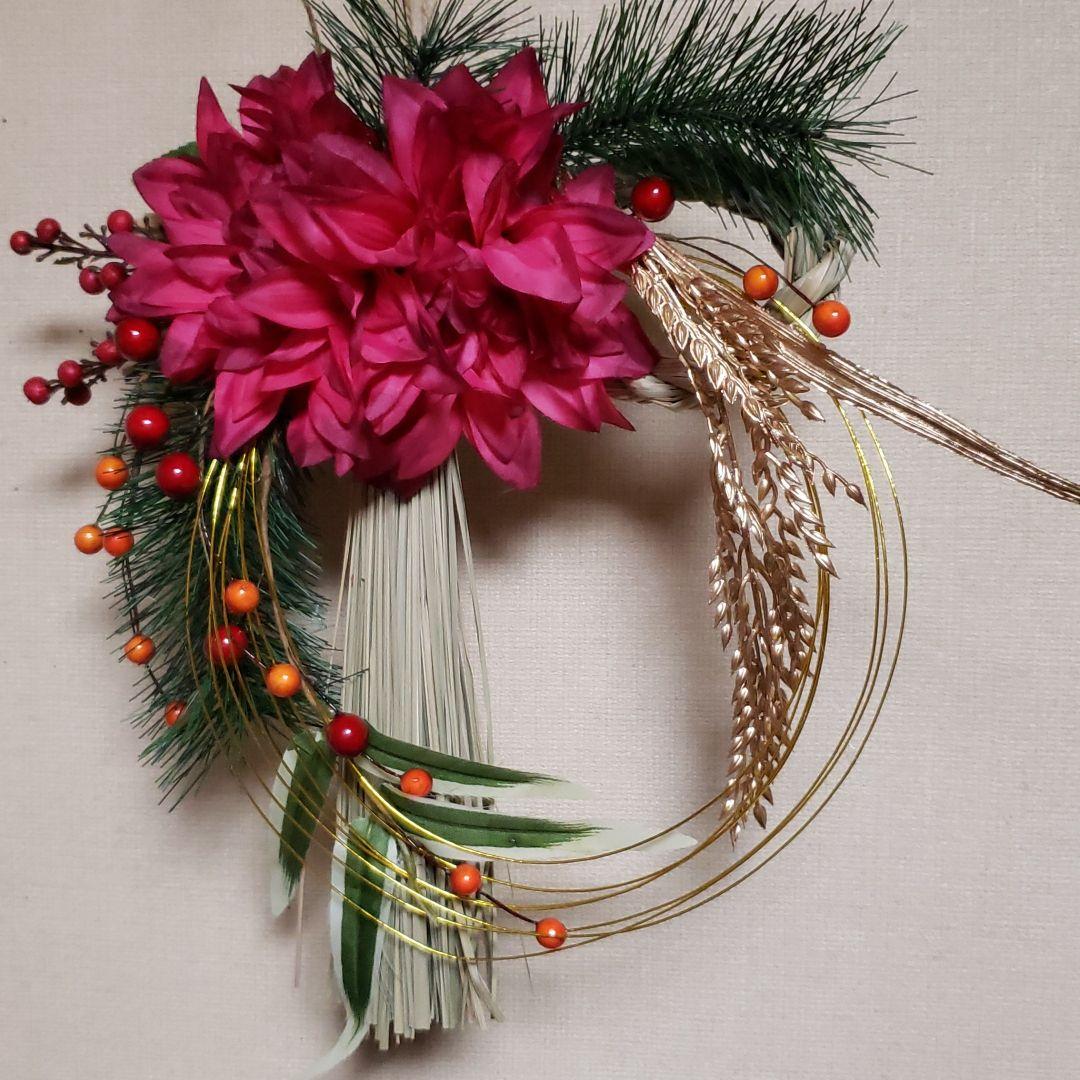 しめ縄リースNo.8