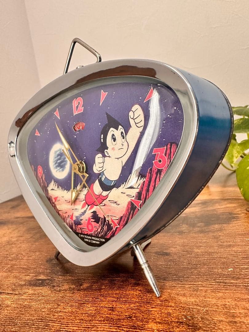 希少　レトロ　鉄腕アトム　目覚まし時計