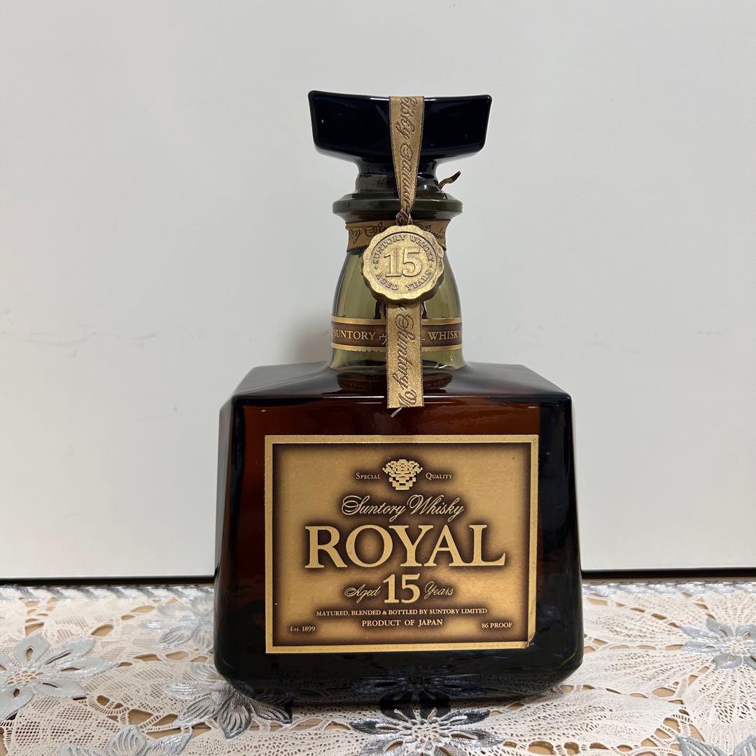 【未開封】サントリー ローヤル 15年 ゴールドラベル