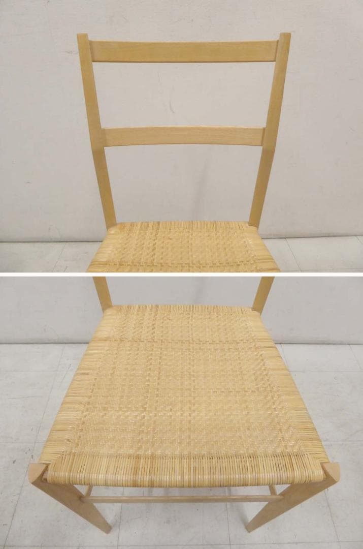 正規品■Cassina カッシーナ■699 スーパーレジェーラ チェア 籐張