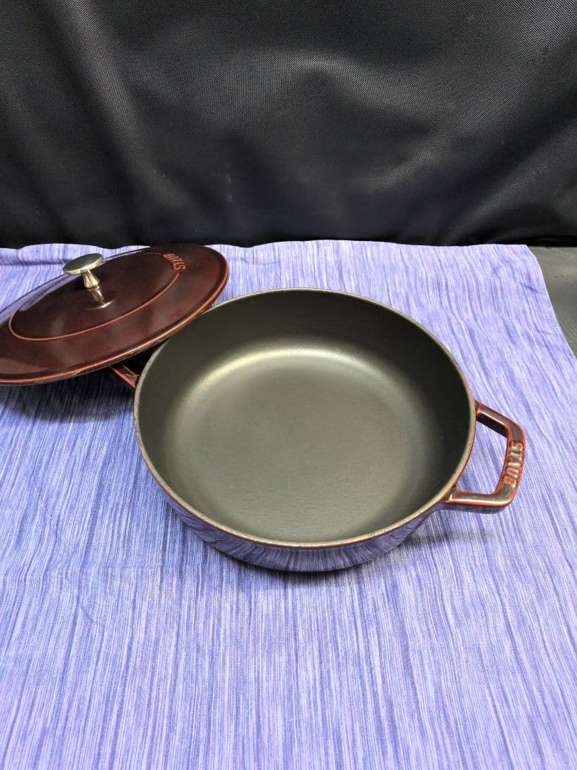 STAUB ストウブ 24cm ブレイザー ソテーパン 鍋　M2906