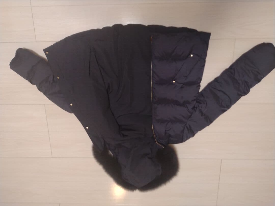 美品✨グリーンレーベルリラクシング リバーシブルダウンジャケット フォックス38