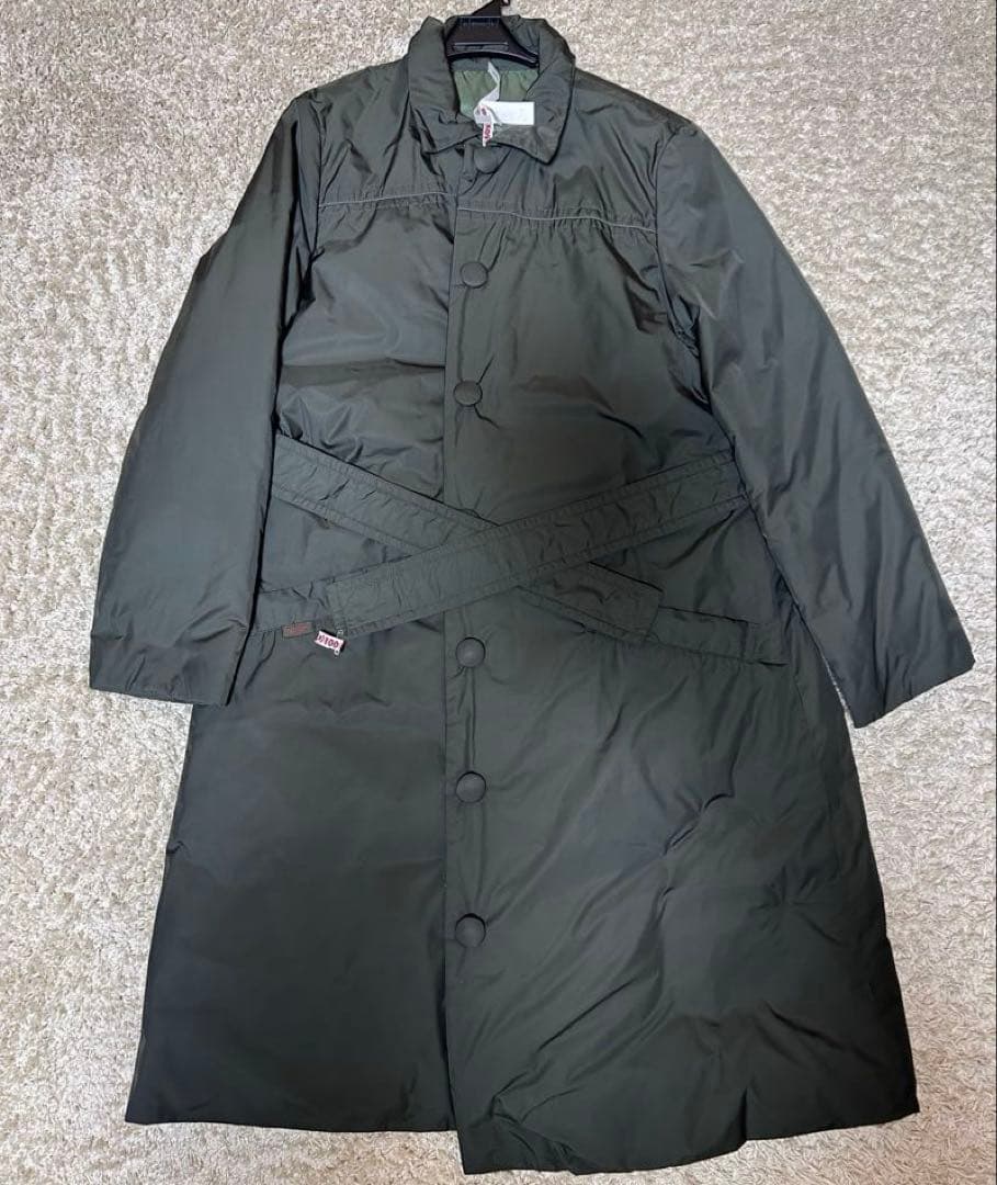 【2月末で取下げ予定】マドモアゼルノンノン　オリーブ　ダウンコート