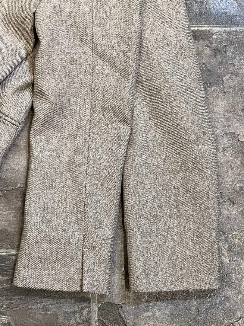 【未使用】23区ウールライクカルゼノーカラージャケットパンツスーツ上下セット36