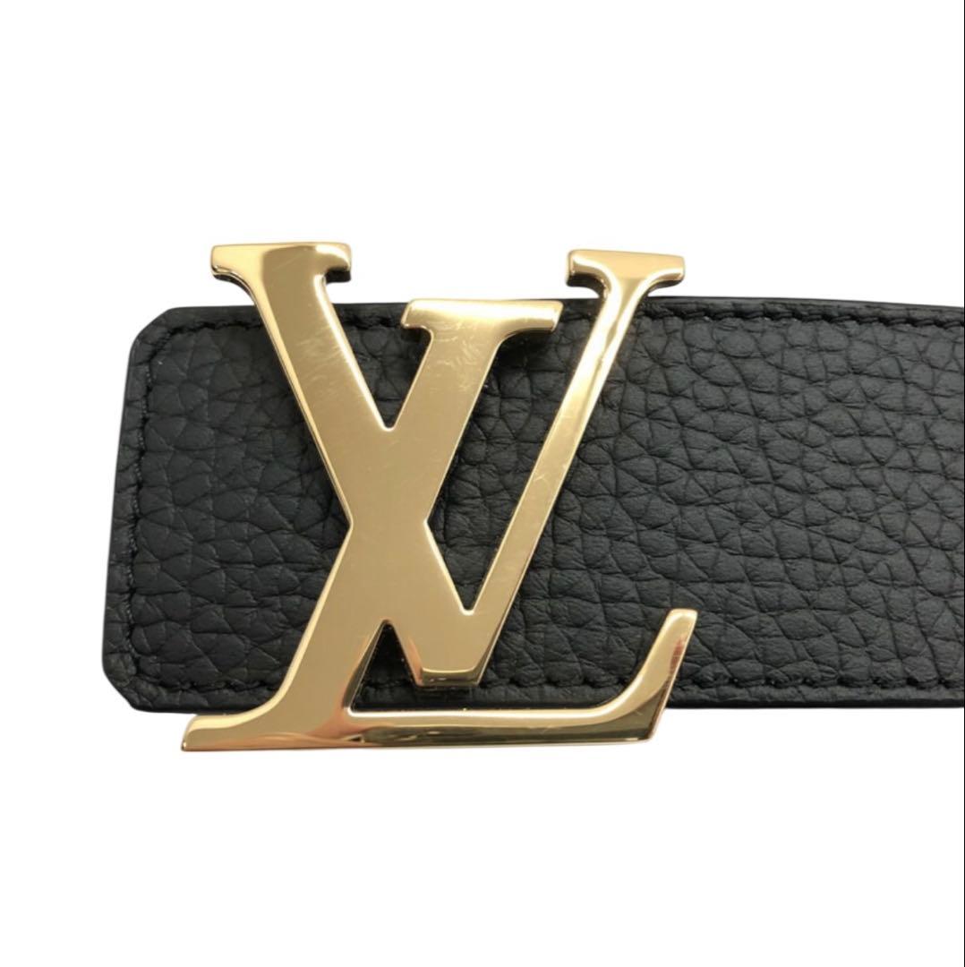LOUIS VUITTON M9151T LV イニシャル レザーベルト