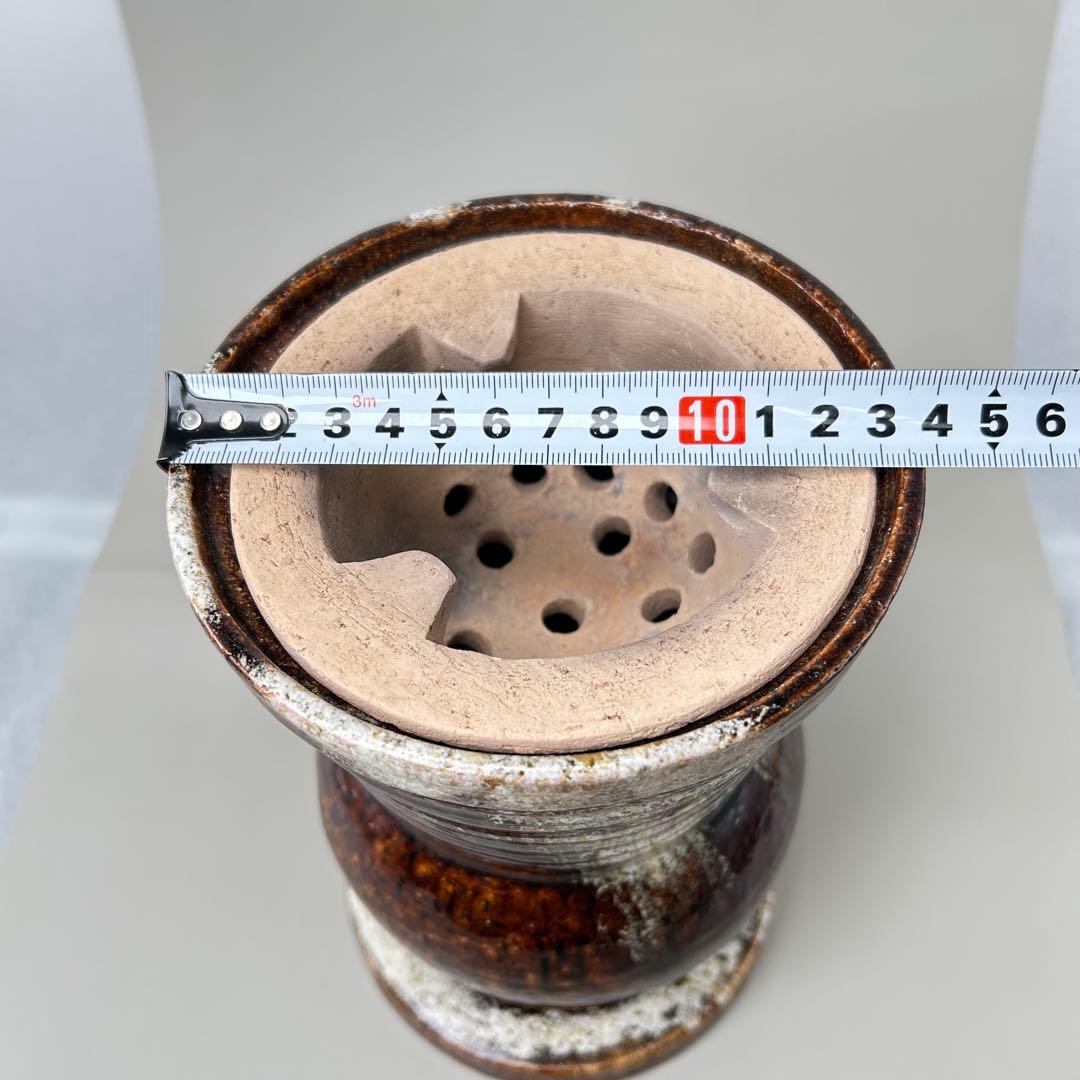 B023涼炉 小豆島 神懸焼 室井香悦 造 涼爐 茶道具 煎茶道具