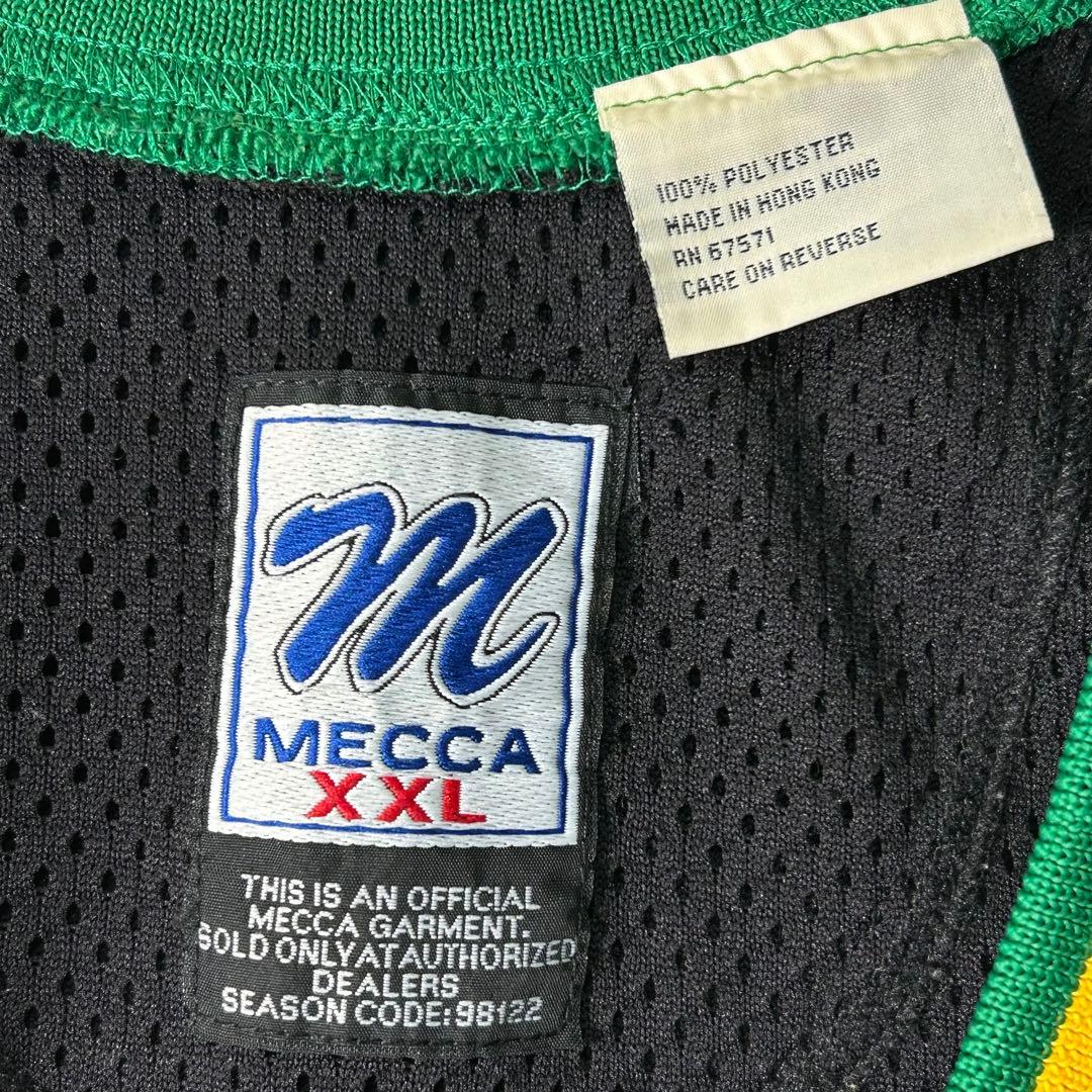 希少 90s' HIPHOP MECCA HOOP セットアップ メッシュ 黒