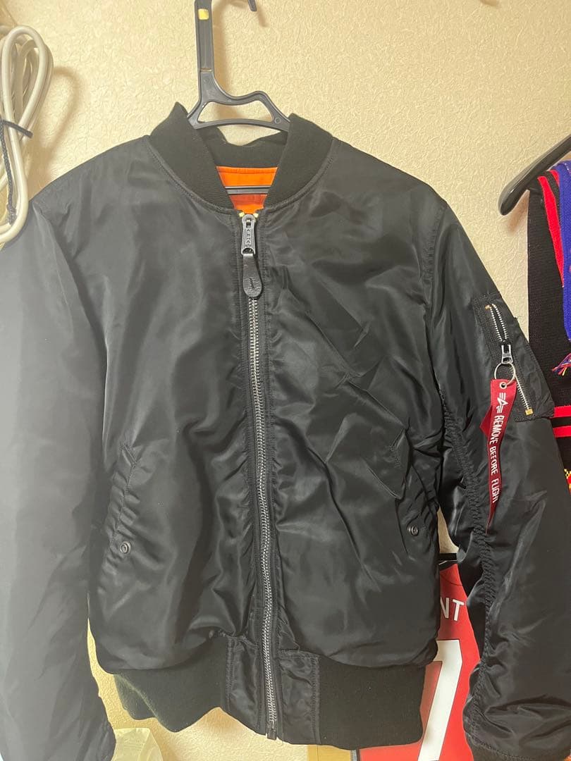 アルファMA-1スタイル ブラックジャケット