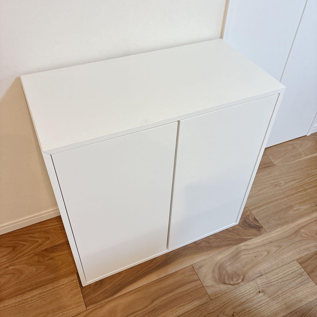【完成品・設置送料込み】IKEA EKET エーケト キャビネット ホワイト