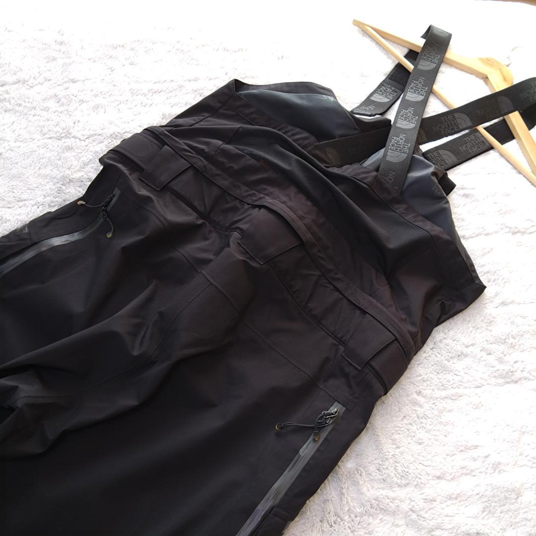 ザノースフェイス ビブパンツ　XL　黒　GORETEX　STEEP SERIES