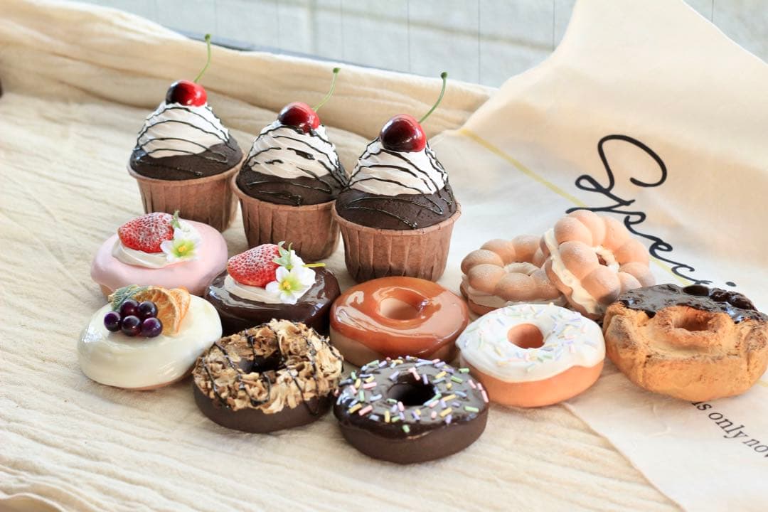 参考画像 クレイカップケーキ