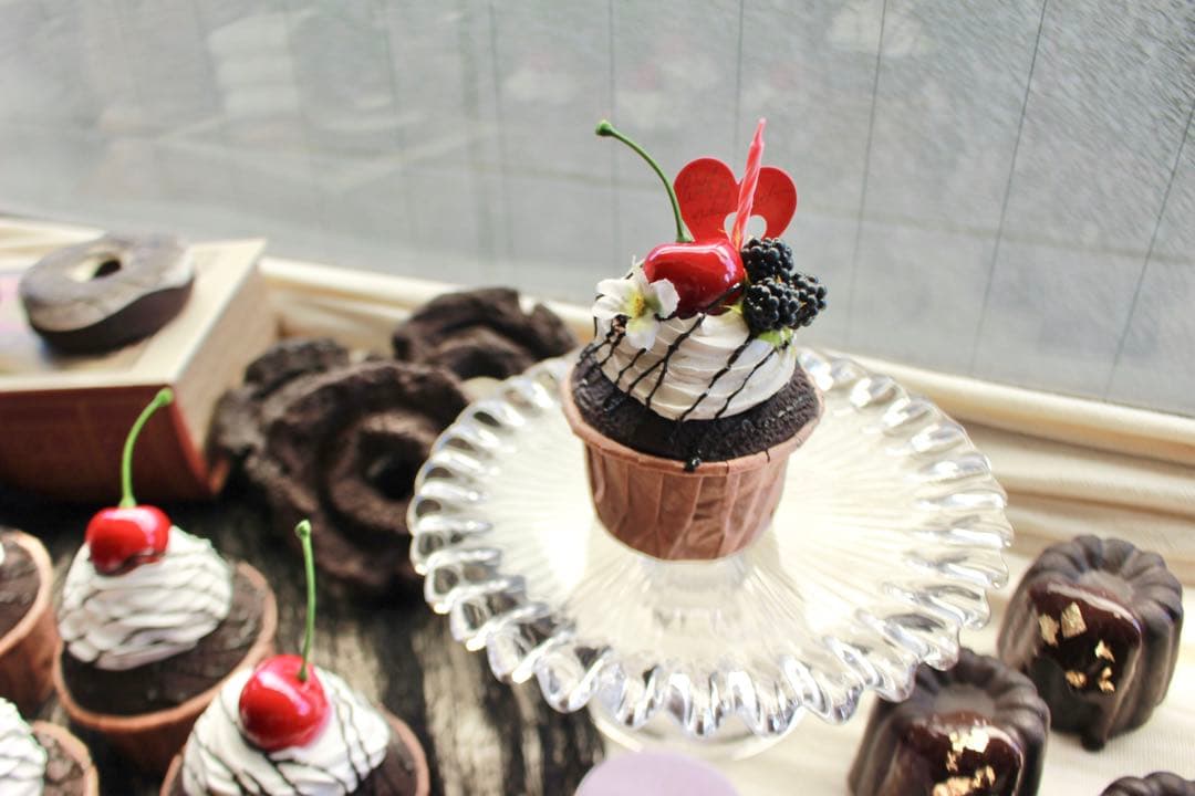 参考画像 クレイカップケーキ