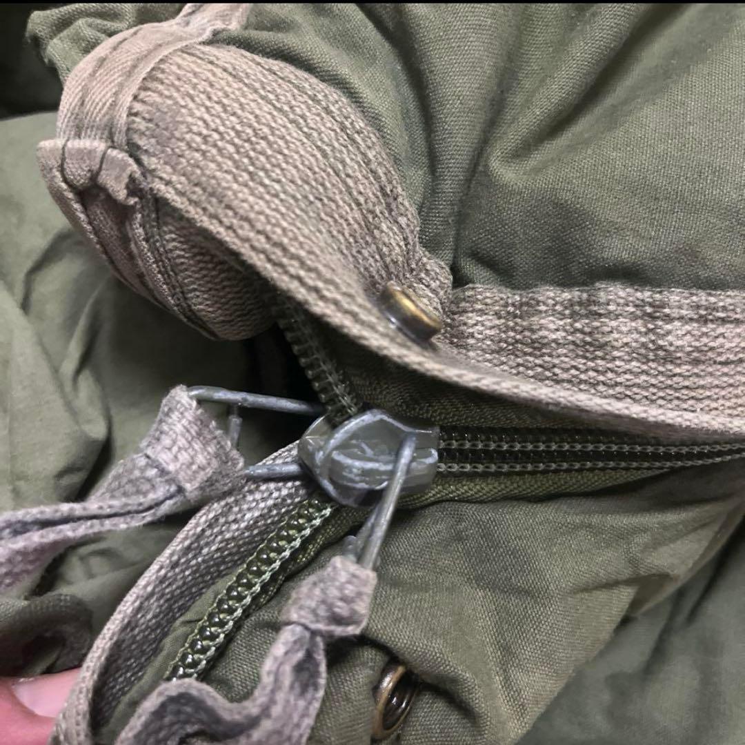 米軍　実物　SLEEPING BAG スリーピングバッグ　ODグリーン　②