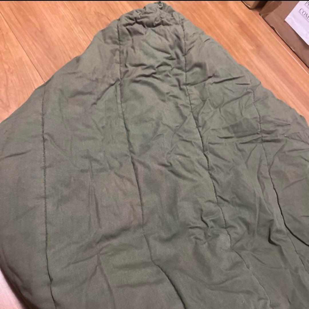 米軍　実物　SLEEPING BAG スリーピングバッグ　ODグリーン　②