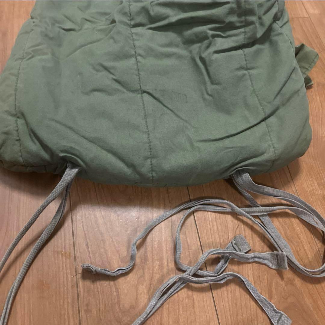 米軍　実物　SLEEPING BAG スリーピングバッグ　ODグリーン　②