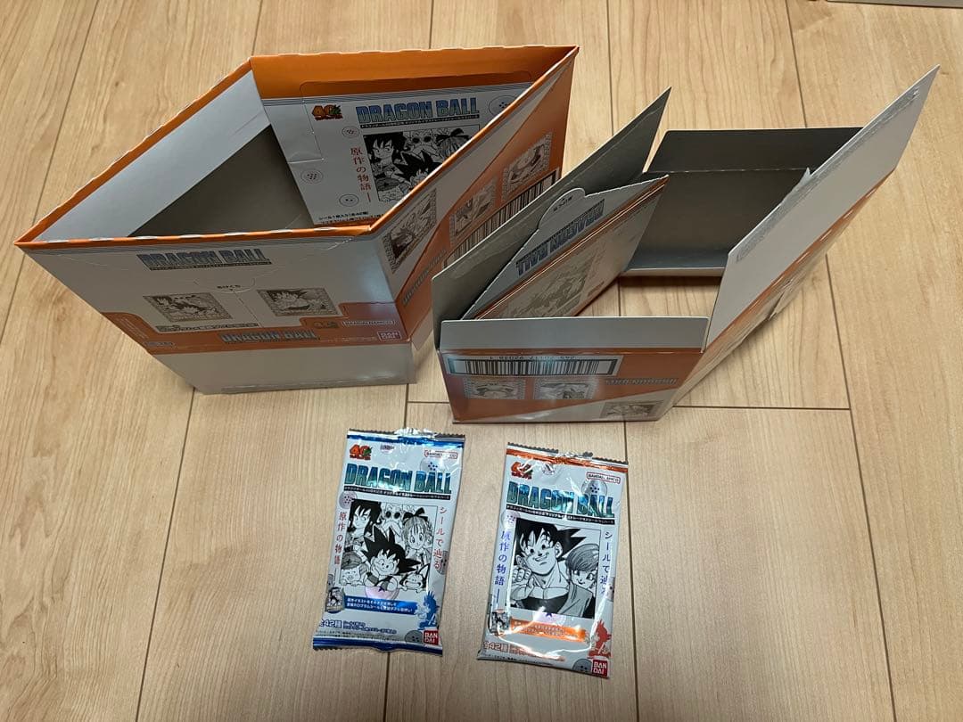 ドラゴンボール40周年 シールウエハース 第1弾 全42種 コンプリートセット