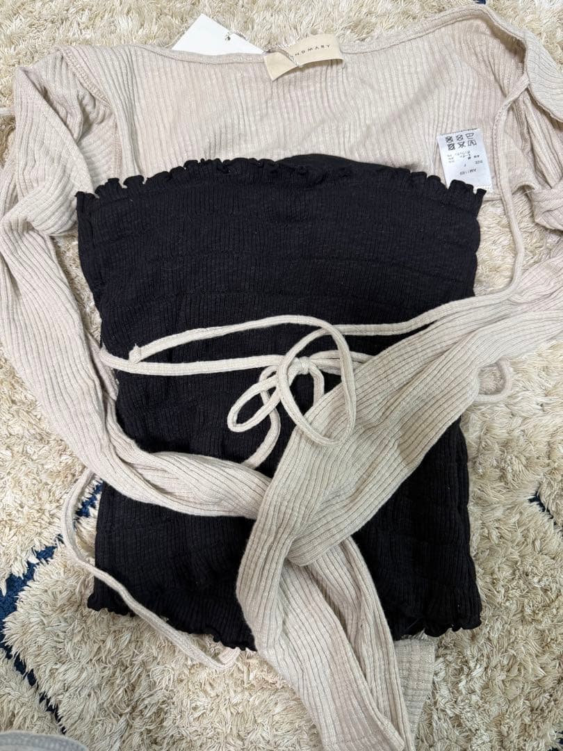 アンドマリー am1169 andmary Mei shirring tops