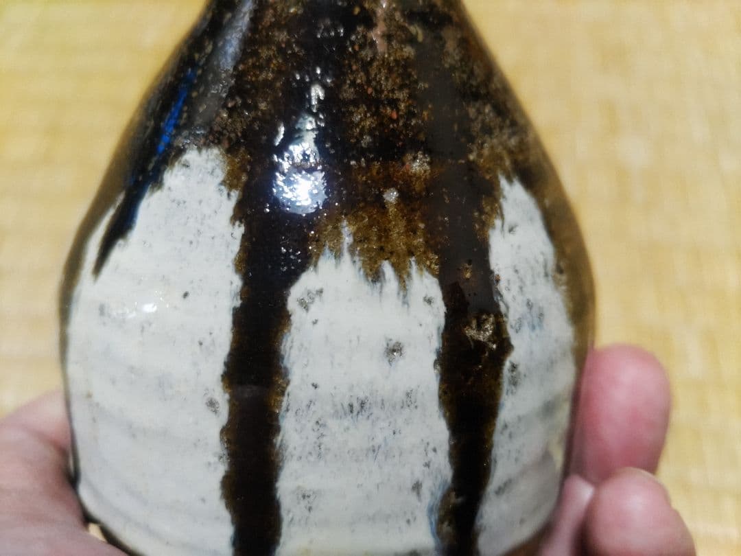 西岡小十　ファン必見！絶品希少作　朝鮮唐津　徳利