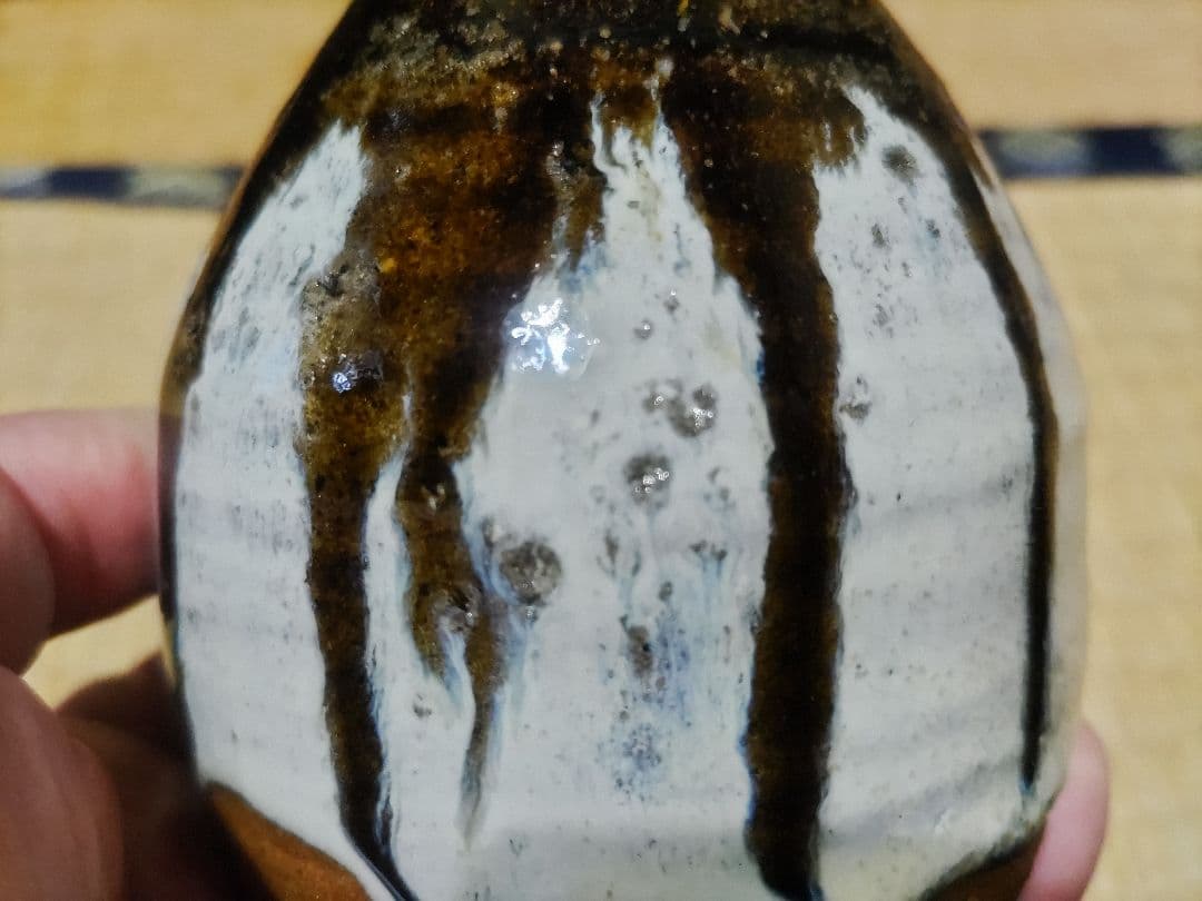 西岡小十　ファン必見！絶品希少作　朝鮮唐津　徳利