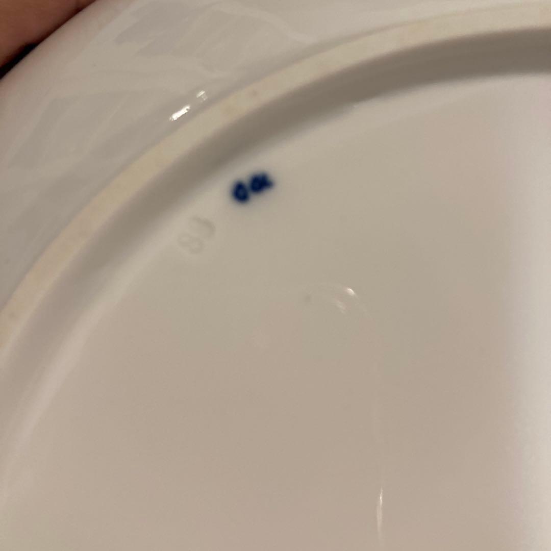 マイセン　ブルーオニオン　25センチ　MEISSEN ボウル型　希少　所持1点物