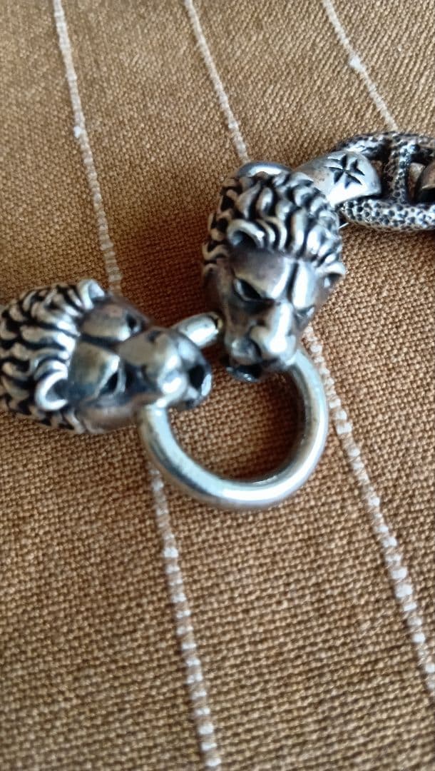 ガボール風 シルバーブレスレット