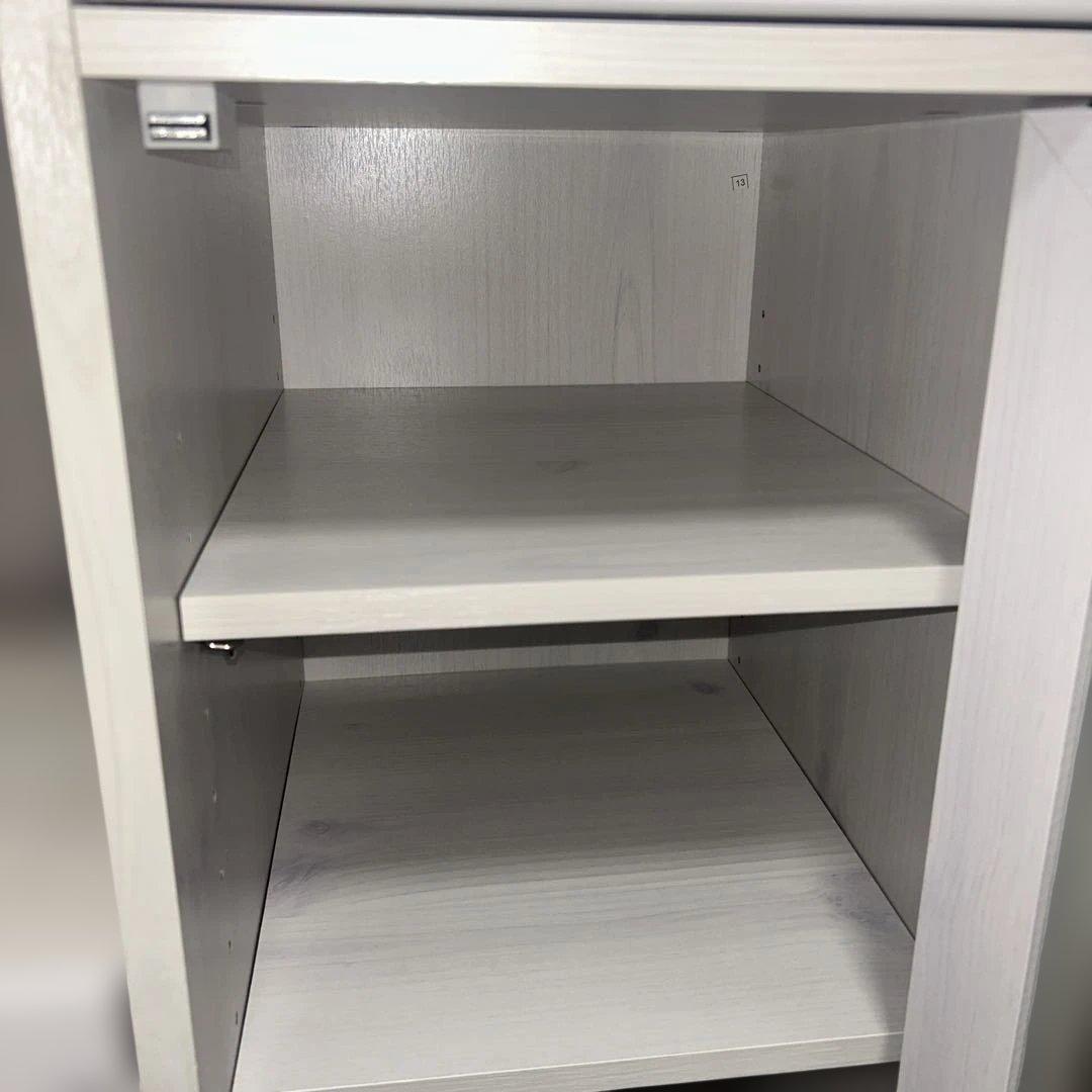 LUFFY レンジ台 レンジボード コンセント付