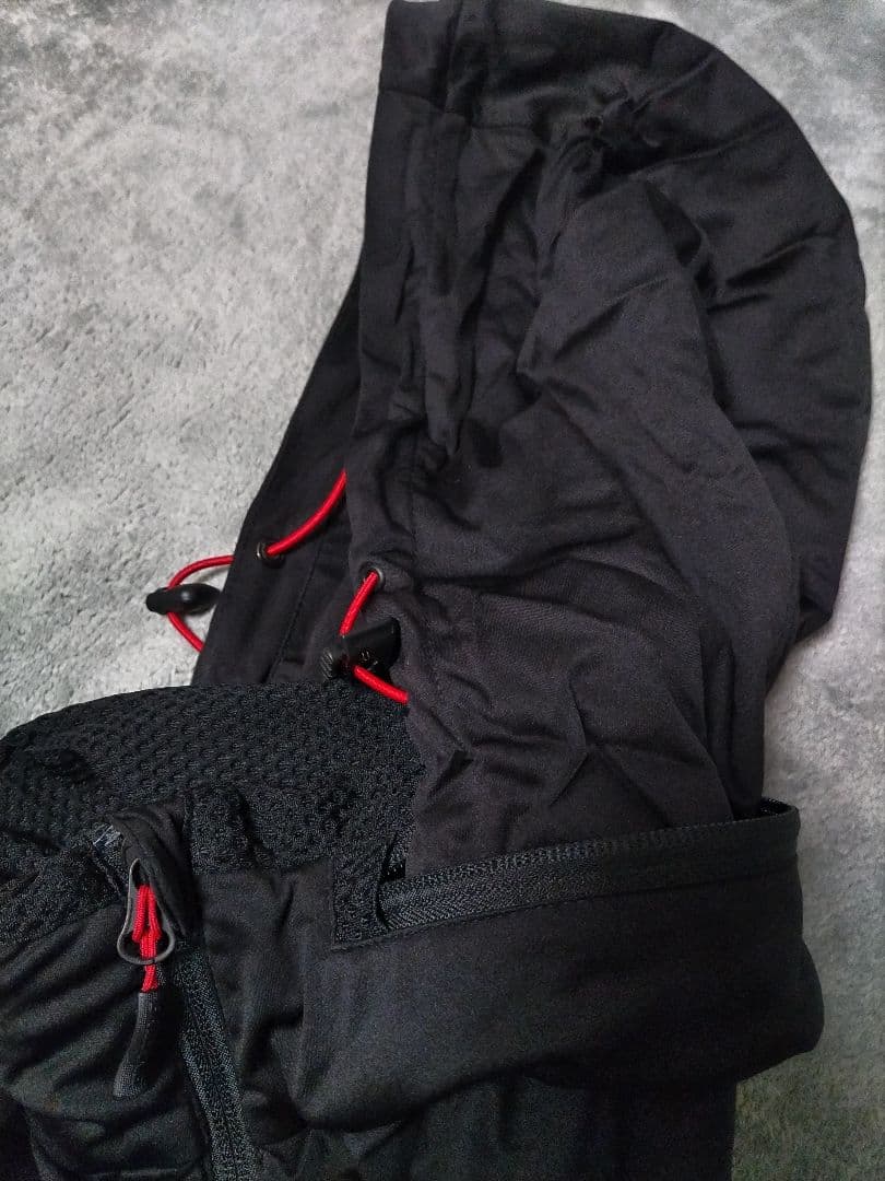 ブリーフィングゴルフ　ナイロン　ストレッチ　ジャケット　フーディ　黒