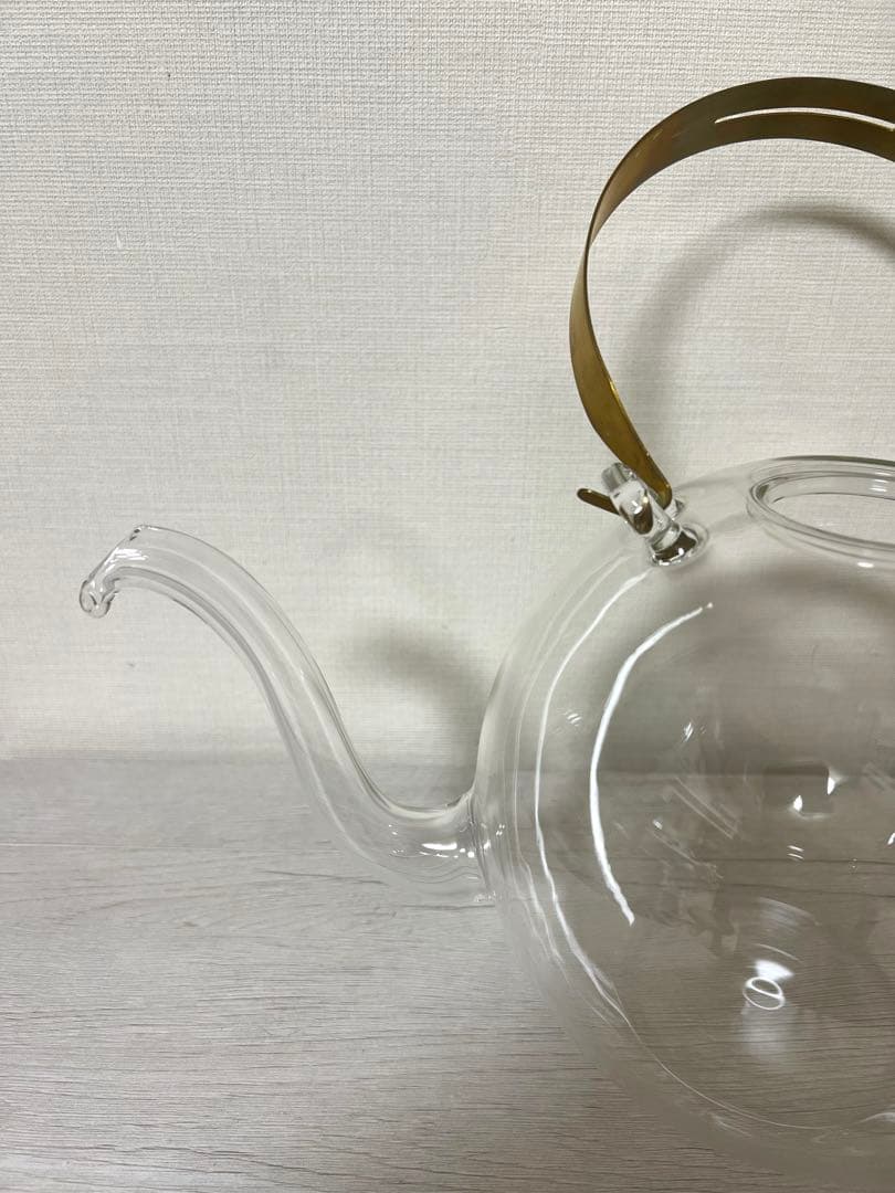 【未使用】日ノ出化学製作所 ガラスポット Lサイズ