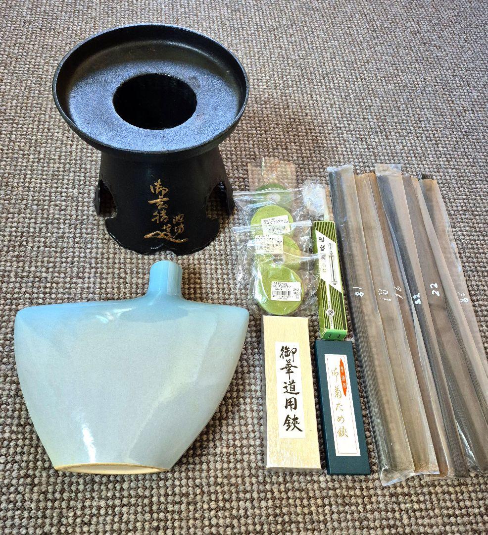 池坊 立華 花器 ハサミ 霧吹き 菊ため鋏他合計10種類