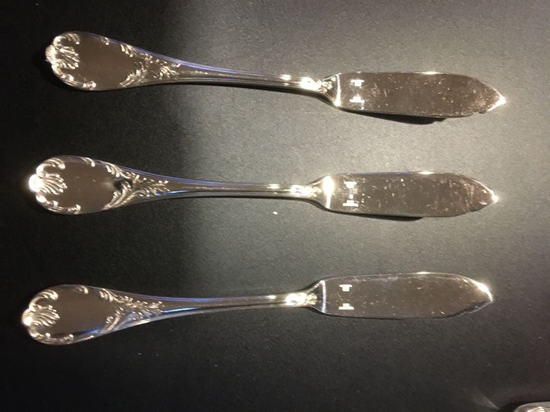 ⭐️3本クリストフルマルリーフィッシュナイフ