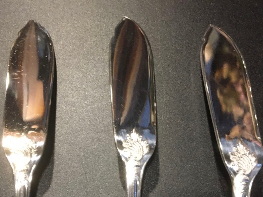 ⭐️3本クリストフルマルリーフィッシュナイフ