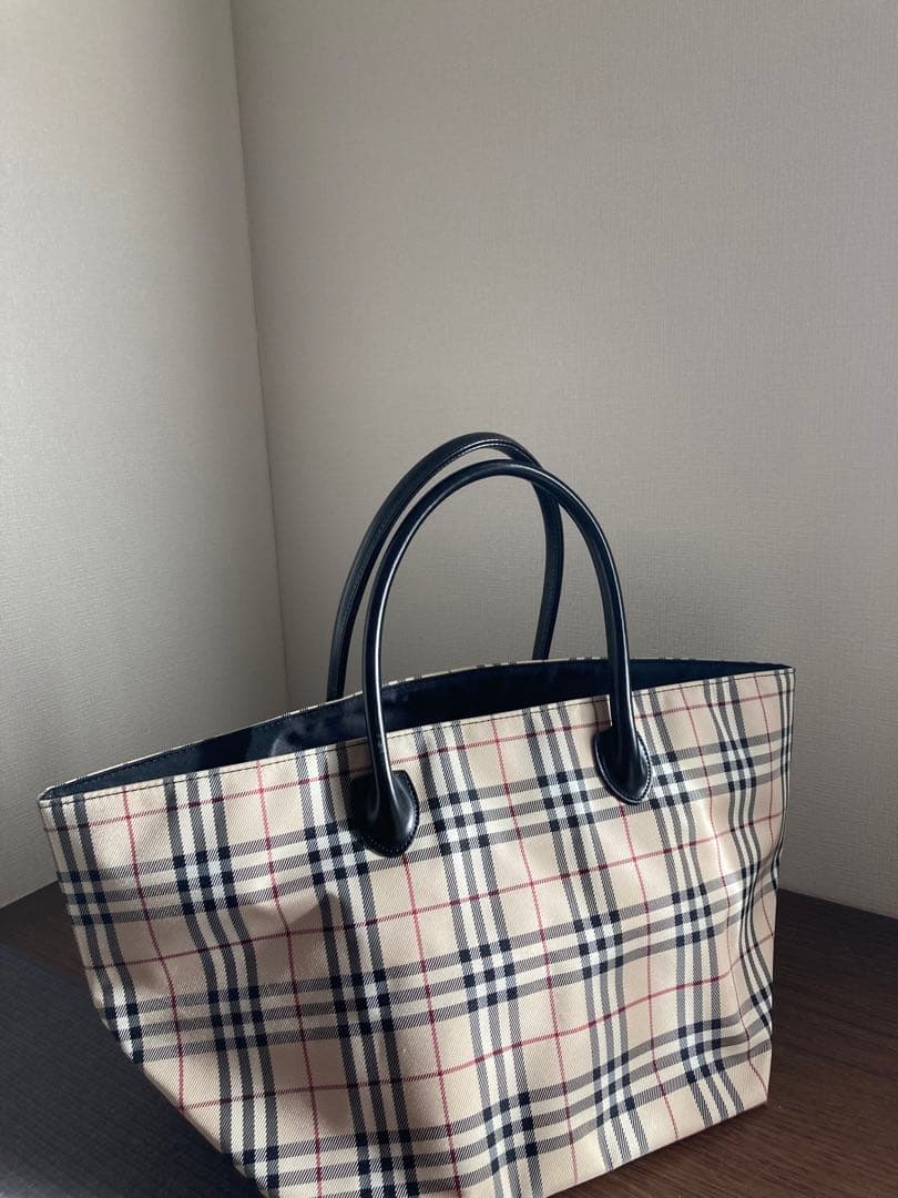 【新品】【BURBERRY BLUE LABEL】バーバリートートバッグ